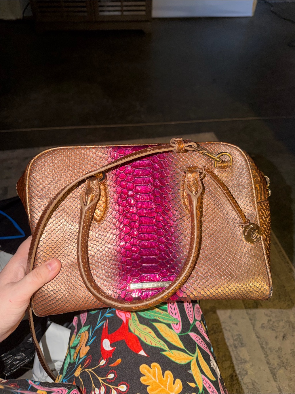 Brahmin Pomegranate Marissa Bag